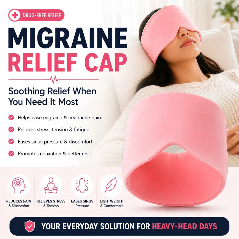 Migraine Pain Relief Cap β Hot & Cold Therapy Headache Relief Solution