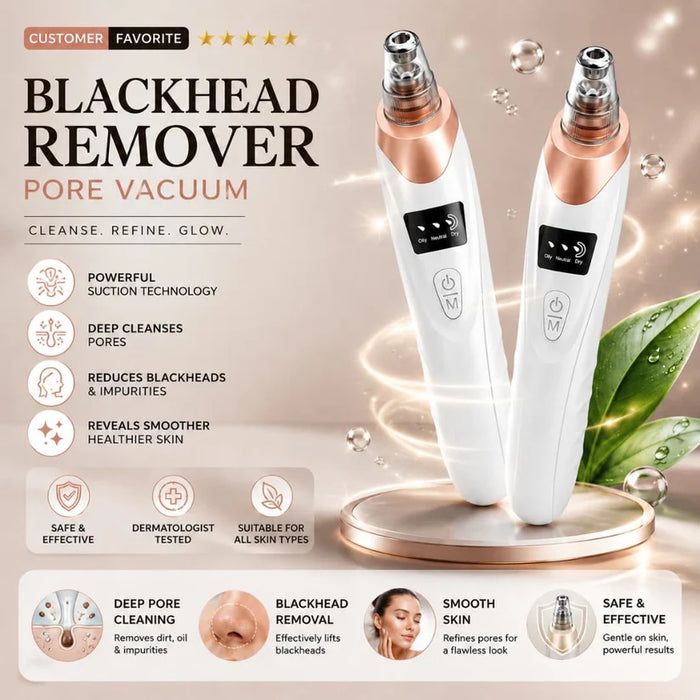 Electric Blackhead Remover – Facial Pore Vacuum